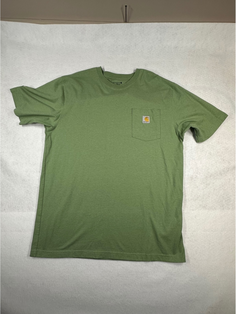 Carhartt Men's Loose Fit Green Pocket T-Shirt Size Large Tall